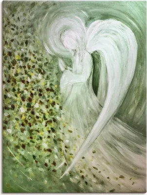 Produktbild von ARTland Leinwandbild Engel II Größe: 45x60 cm
