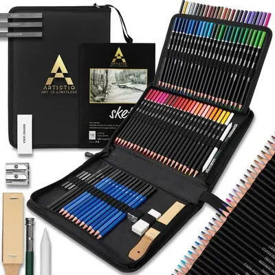 Obrázok produktu pre Artistiq Profesionálna Sada Na Maľovanie Kresieb Pre Darček 96V1