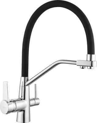Obrázok produktu pre Mexen Duo kuchynská batéria, chrómová/čierna - 671701-07