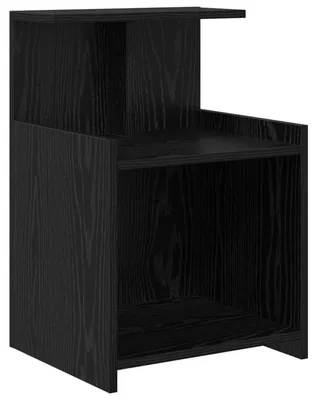 Immagine prodotto di Armadio da Notte Rovere Nero 40 x 35 x 60 cm Legno multistrato