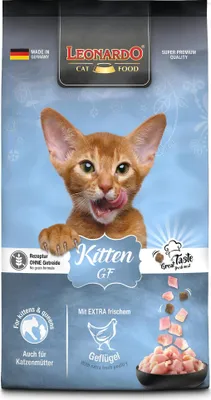 Image de Leonardo Cat Food 757925, Kitten, volaille, 7,5 kg, Sans arômes