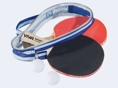 Produktbild von ViVa Sport Tischtennis Set Ta Volo2: Schläger + 2 Bälle