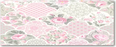 Produktbild von Tulup® Leinwandbild - 125x50 cm - Wandkunst - Drucke auf Leinwand - Leinwanddruck  - Blumen & Pflanzen - Rosa - Rosen Ornamente