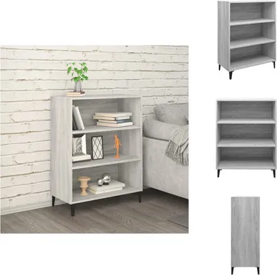 Produktbild von vidaXL Sideboard Grau Sonoma 69,5x32,5x90 cm Holzwerkstoff -  Sideboards