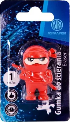 Obrázok produktu pre ASTRA Ninja, guma, blister, mix farieb, 403022022