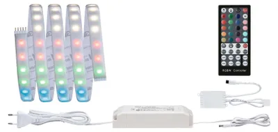 Produktbild von Paulmann MaxLED 1000, Leichte Dekorationskette, Silber, Kunststoff, IP44, II, 90 Glühbirne(n)