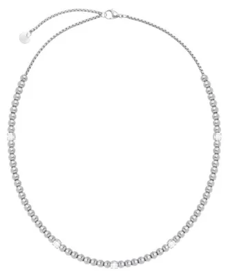 Produktbild von Stahlperlenkette mit Kristallen LJ2985