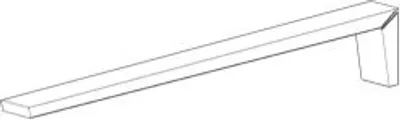 Produktbild von Dornbracht 05177355400-47 Stange Handtuchhalter ERSATZTEILE