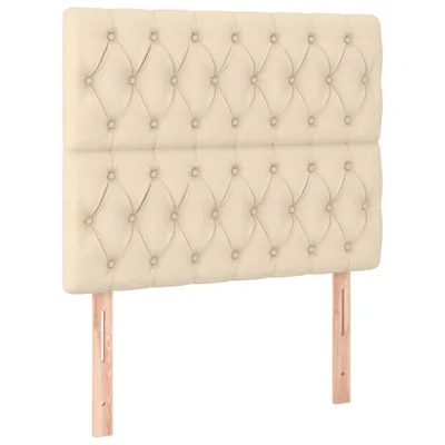 Zdjęcie produktu dla VidaXL 3116663, Kremowy, Poliester, Drewno, 1000 mm, 118 cm, 128 cm, 70 mm