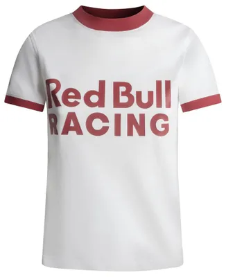 Productafbeelding van Red Bull Racing X Pepe Jeans Dames T-shirt met contrasterend logo, roze (donkerroze)