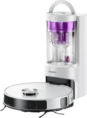 Produktbild von EUREKA E20 Plus - Saugroboter mit automatischer Entleerungsstation - 8000 Pa - Weiß
