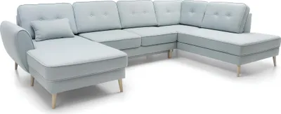 Produktbild von Wohnzimmer Möbel Ecksofa Textilsofa Design Sofa Ecksofas U Form Modernes Polster