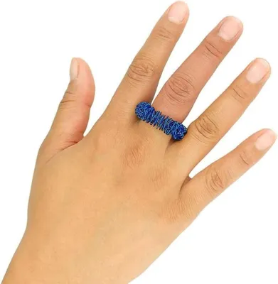 Produktbild von Massagering Akupressur Sensorik-Fingerringe - Set von 5