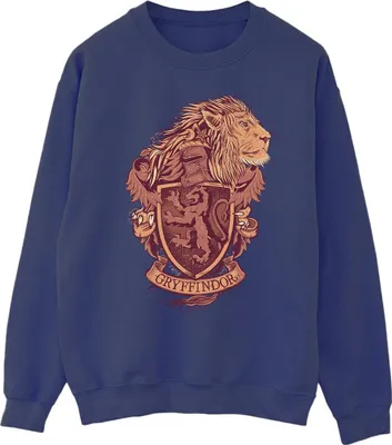 Produktbild von Harry Potter - "Gryffindor" Sweatshirt für Herren BI28936 (S) (Marineblau)
