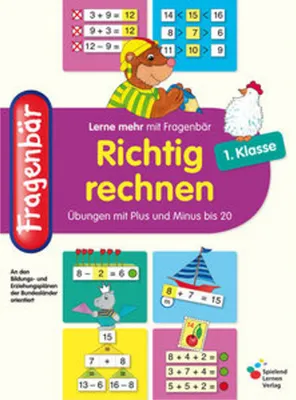 Obrázok produktu pre Fragenbär - Richtig rechnen 1. Klasse