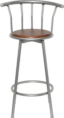 Immagine prodotto di Sgabelli da Bar Set 2 pz in Acciaio Marroni