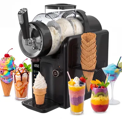 Slushie-Maschine 2 l, 6 Programme, für Eis, Smoothies & Cocktails
