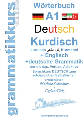 Produktbild von Wörterbuch Deutsch - Kurdisch - Kurmandschi - Englisch