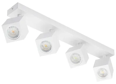 Obrázek produktu pro Nástěnné a stropní svítidlo bílé 4xGU10 Quantus ID-6115 Idealux