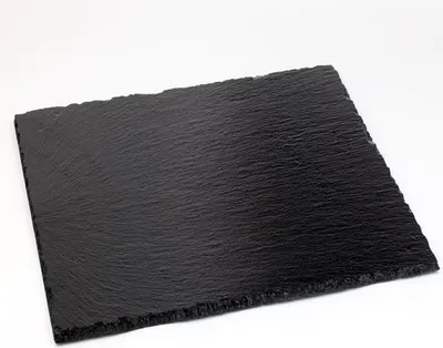 Produktbild von APS 997 Naturschieferplatten, 4er-Set, 10 x 10 cm, möbelschonende Füßchen