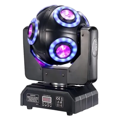 Produktbild von Moving Head Licht, RGBW LED, 360° Rotation, 1Stück, EU-Stecker