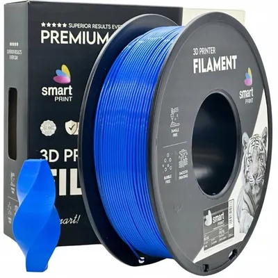 Zdjęcie produktu dla Filament PETG Blue Niebieski Smart Print 1,75mm 1kg do Drukarek 3D