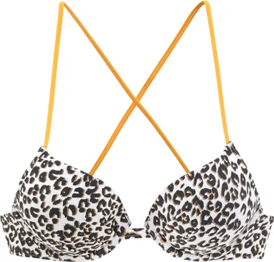 Produktbild von Buffalo Push-Up-Bikini-Top Kitty braun-bedruckt Größe 40 Cup B