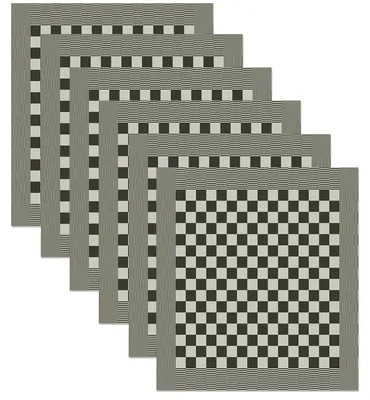 Imagen del producto de Juego de 6 paños de cocina s, 65x65 cm