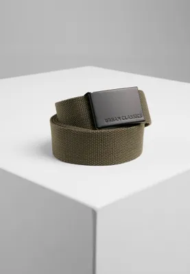 Immagine prodotto di Urban Classics TB305 | Cinture in tela Taglia unica - Colore: Olive/Black - Taglia: One Size
