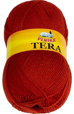 Imagen del producto de Hilo TERA - 100 gramos, 310 metros - Rojo