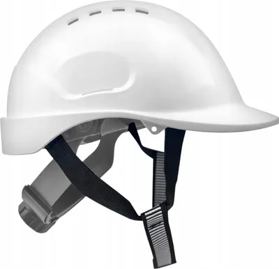 Zdjęcie produktu dla Mustbau Kask Budowlany Regulowany 53-63 Cm Wentylacja Abs Biały