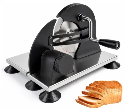 Productafbeelding van Inklapbare Handmatige Broodsnijmachine van Roestvrij Staal