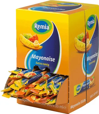 Produktbild von Remia Mayonaise Sticks 200 x 20ml Displaybox
