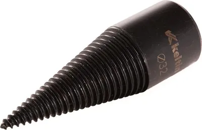 Produktbild von Holzbohrer - Spaltschnecke 32 Mm Mit 3-Teiligem Adapterset Für Vielseitige Nutzung Und Praktische Aufbewahrung In Kunststoffbox