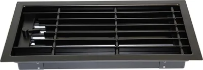 Produktbild von Lüftungsgitter Deckengitter DG 3515 S Schwarz 350 x150 mm Zuluft Abluftgitter