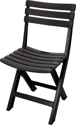 Produktbild von Skládací židle z odolného plastu - antracitová - 042980640