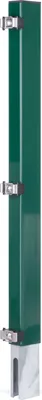 Image de Alberts 672690 Élévation de clôture Erhard, pour surélever facilement une clôture existante en treillis à double fils, vert, hauteur 800 mm, pour poteaux 60 x 40 mm