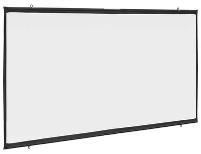 Productafbeelding van Projectiescherm, 100 inch, 16:9 formaat, draagbaar ontwerp, wandmontagescherm, PVC-materiaal