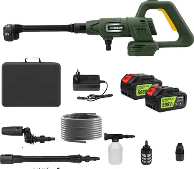 Immagine prodotto di Idropulitrice, pressione massima 200 bar, motore brushless, 2 batterie