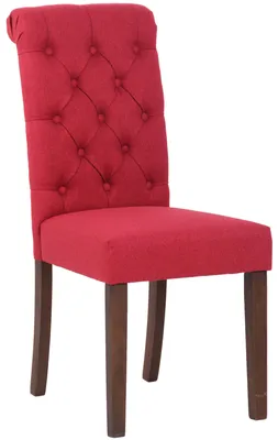 Produktbild von Esszimmerstuhl HLO-CP70 Stoff  rot