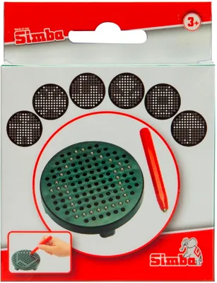 Produktbild von Simba Spielzeug Magnetpad mit Stift und 120 Kugeln 108614685