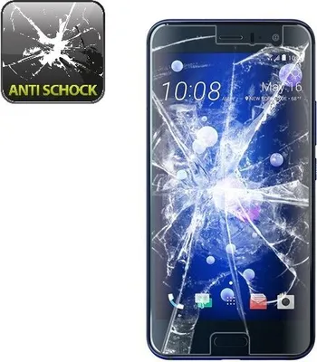 Produktbild von 6x Panzerfolie für Htc U11 ANTI-SCHOCK Displayschutzfolie Displayfolie KLAR