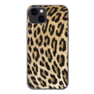 Produktbild von MuchoWow® Handyhülle Schutzhülle Hülle für iPhone 13 mini Panther-Schacht Silikon Softcase Handy Hülle - Softcase