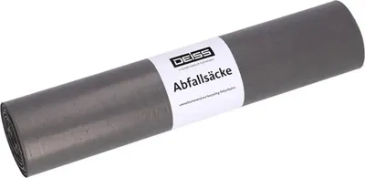 Produktbild von DEISS STANDARD Müllbeutel 30 Liter HDPE grau | 54919