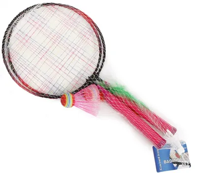 Immagine prodotto di Racchette da badminton 2pcs + cesto + palla