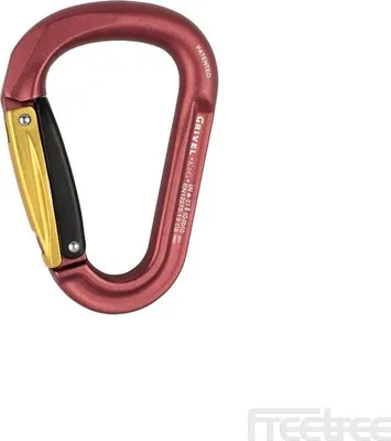 Produktbild von Grivel Mega K6G HMS Carabiner Orange Twin Gate Lock