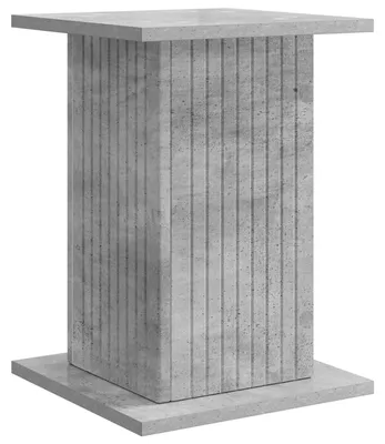 Produktbild von vidaXL Pflanzenständer Betongrau 30,5 x 30 x 43 cm Holzwerkstoff