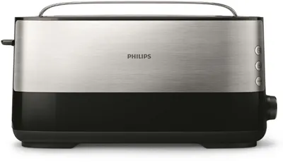 Produktbild von Philips Viva Collection Langschlitz ToasterMetall (HD2692/90)