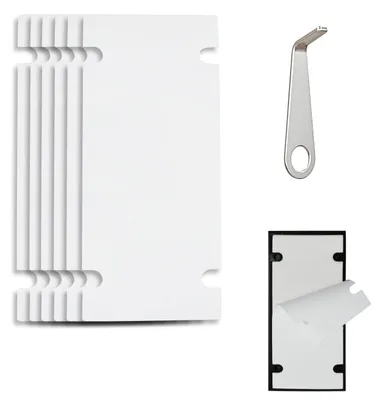 Productafbeelding van Dubbelzijdig Plakband zonder boren voor Deurbelbevestiging, 6-Pack