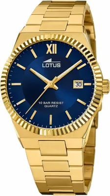 Produktbild von Lotus Herren Uhr Classic Elegant Edelstahl Armbanduhr gold UL18837/2